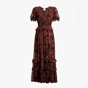 NWT Farm Rio Butterfly Maxi Dress